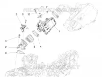 Corpo de alhetas - Injector - Sistema de admissão