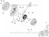 Volante magnete