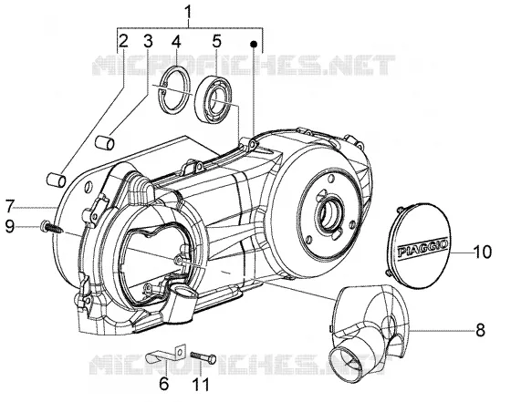 Crankcase cooling