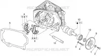 Lever-camshaft