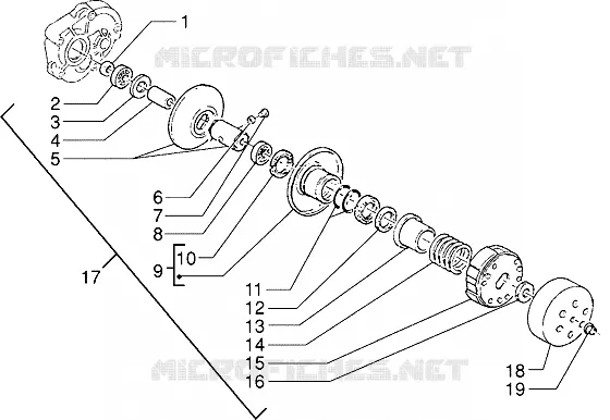 Driven pulley