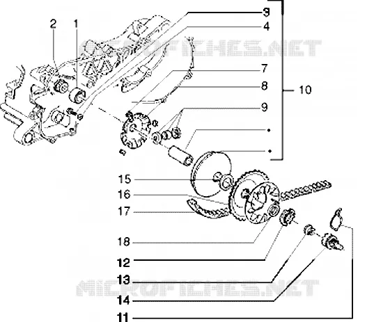Driving pulley