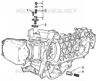 Chain tightener-bypass valve