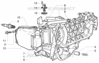 By-pass valve - Chain tightener - Oil drain valve