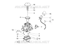 Componentes do carburador