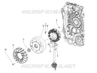 Volante magnete