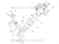 Corpo de alhetas - Injector - Sistema de admissão