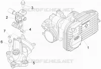 Corpo de alhetas - Injector - Sistema de admissão