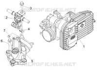 Corpo de alhetas - Injector - Sistema de admissão