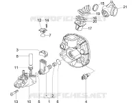 Corpo de alhetas - Injector - Sistema de admissão