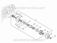 Driven pulley