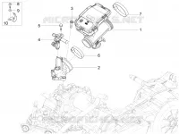 Corpo de alhetas - Injector - Sistema de admissão