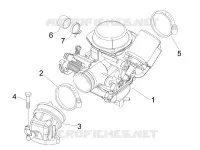 Carburador completo - Sistema de admissão