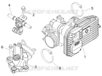 Corpo de alhetas - Injector - Sistema de admissão