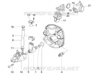Corpo de alhetas - Injector - Sistema de admissão