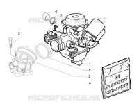Carburador completo - Sistema de admissão