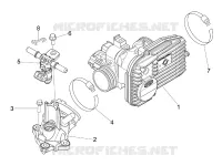 Corpo de alhetas - Injector - Sistema de admissão