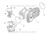 Corpo de alhetas - Injector - Sistema de admissão