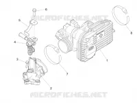 Corpo de alhetas - Injector - Sistema de admissão