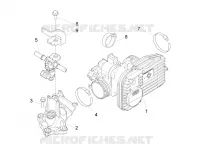 Corpo de alhetas - Injector - Sistema de admissão