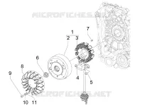 Volante magnete