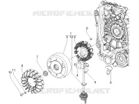 Volante magnete