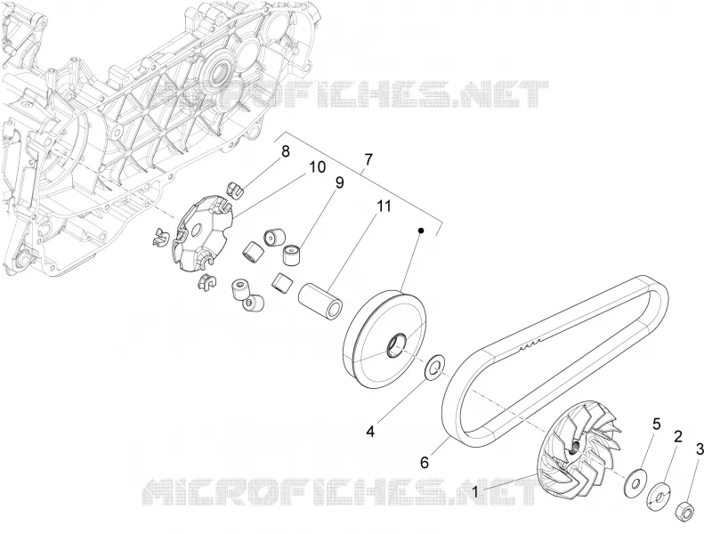 Polia motriz