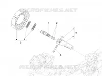 Travão traseiro - Maxilas