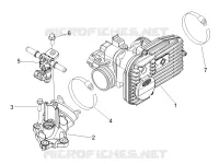 Corpo de alhetas - Injector - Sistema de admissão