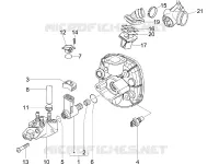Corpo de alhetas - Injector - Sistema de admissão