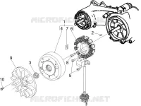 Volante magnete