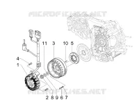 Volante magnete