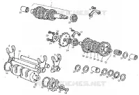 Drive shaft-output shaft