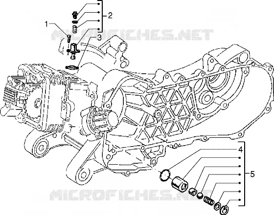 Chain tightener - By-pass valve
