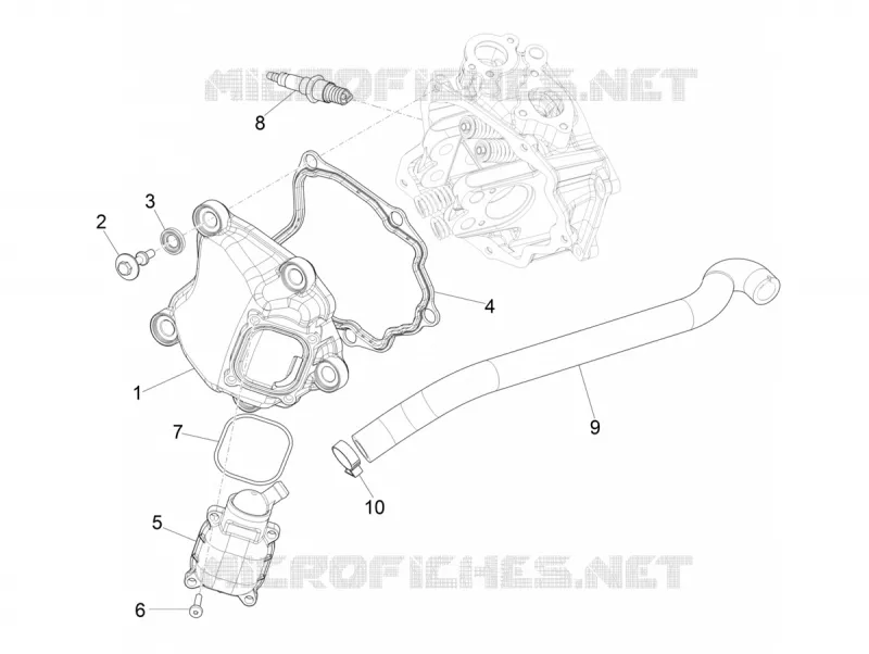 Cylinder head cover