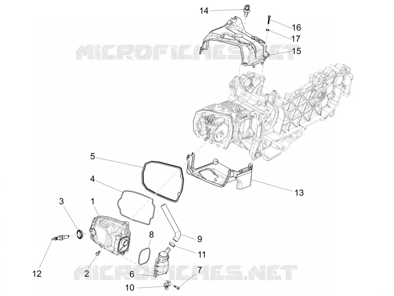 Cylinder head cover