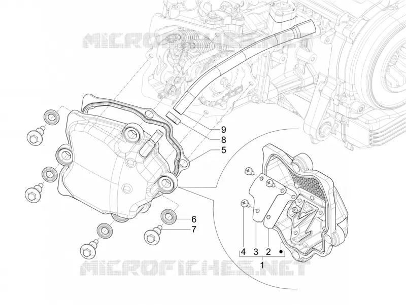 Cylinder head cover