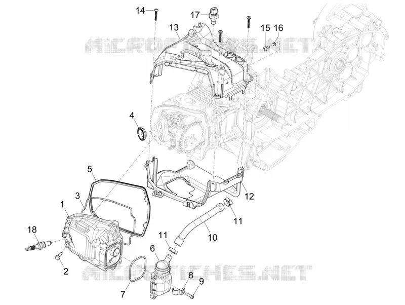 Cylinder head cover