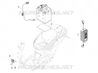Remote control switches - Battery - Horn