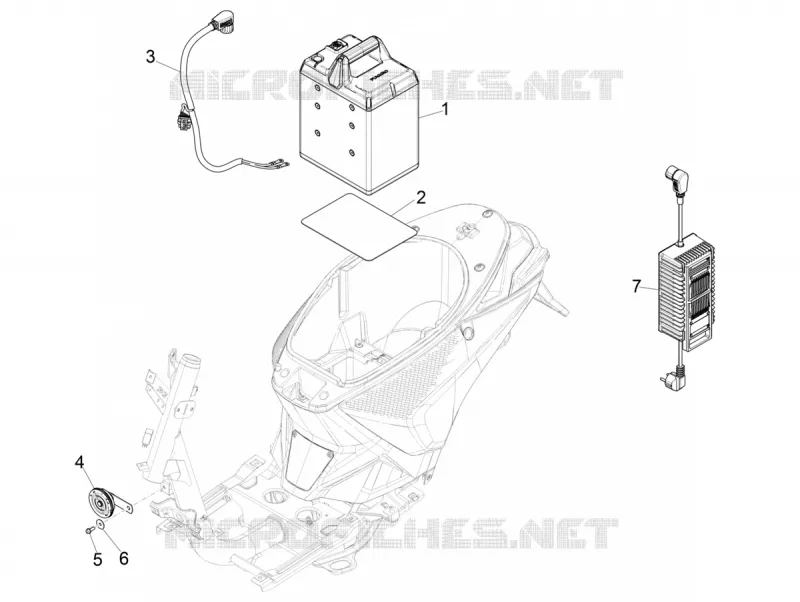 Remote control switches - Battery - Horn