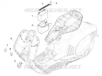 Remote control switches - Battery - Horn