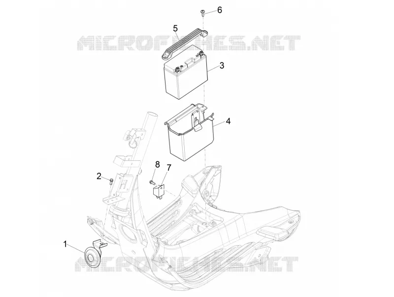 Remote control switches - Battery - Horn