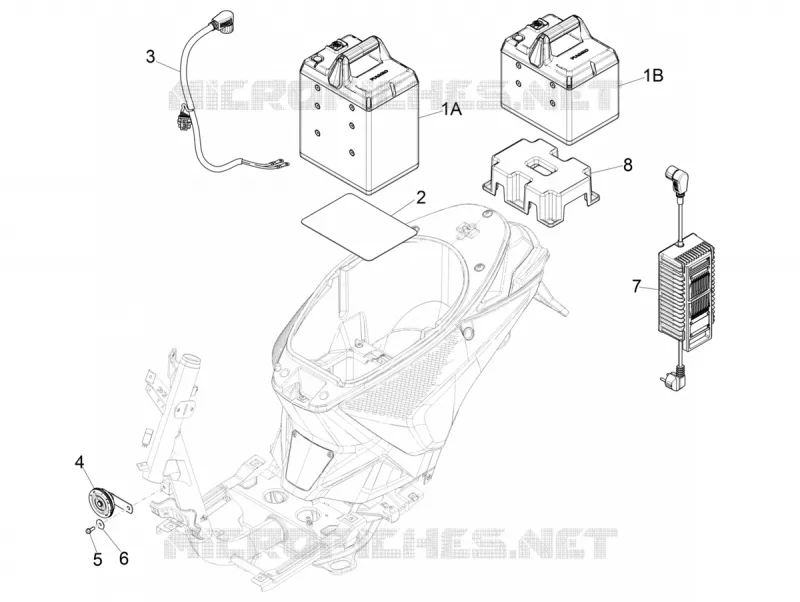 Remote control switches - Battery - Horn