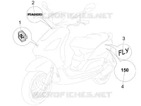 Placas e frisos
