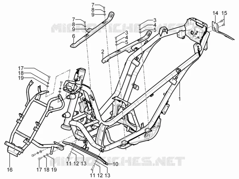 Chassis/estrutura externa