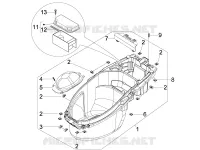 Compartimento porta-capacete
