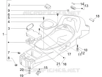 Compartimento porta-capacete