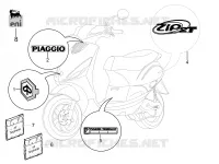 Placas e frisos