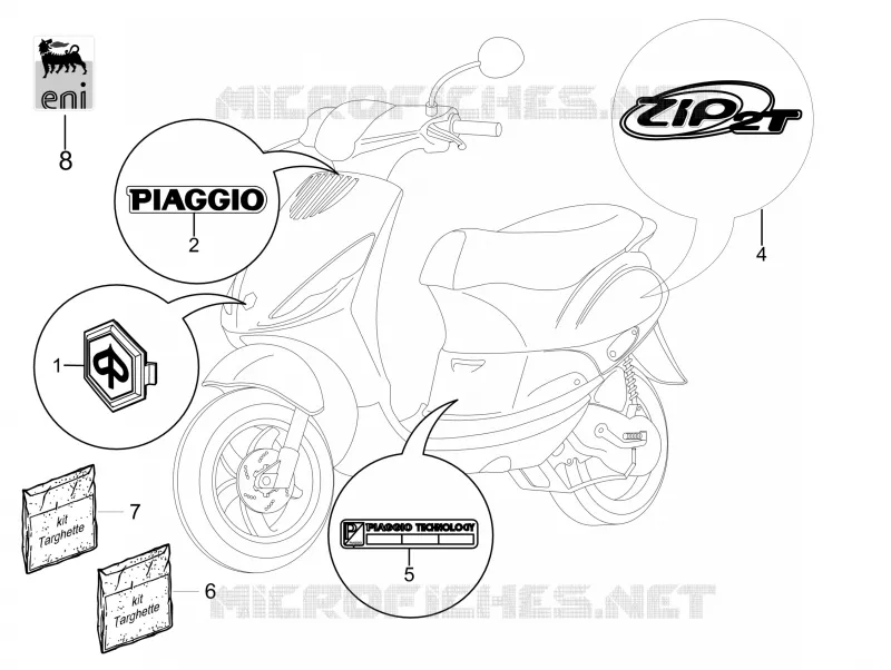 Placas e frisos