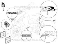 Placas e frisos